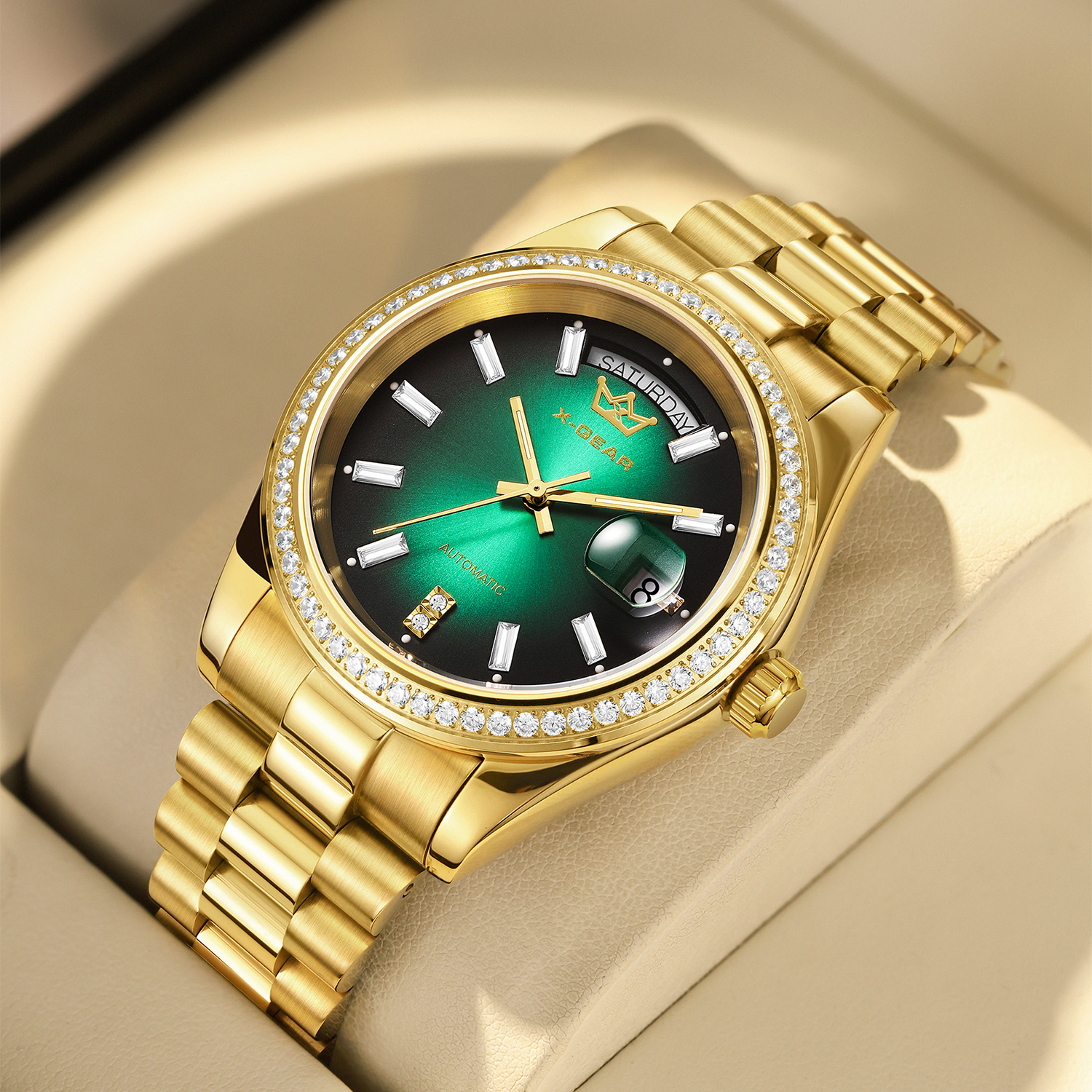X-GEAR Men Luxury Watches  Mec - Luxury X I Watch avaliação e preço