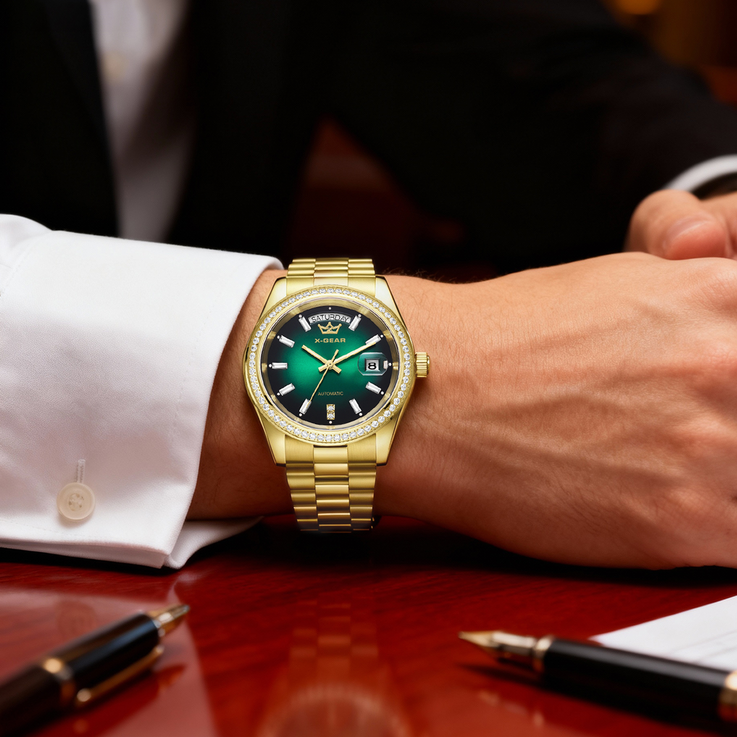 X-GEAR Men Luxury Watches  Mec - Luxury X I Watch avaliação e preço