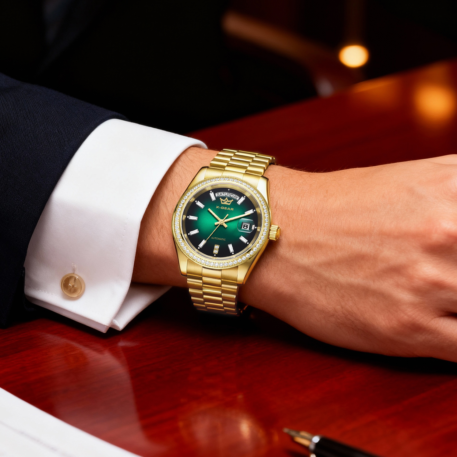 X-GEAR Men Luxury Watches  Mec - Luxury X I Watch avaliação e preço