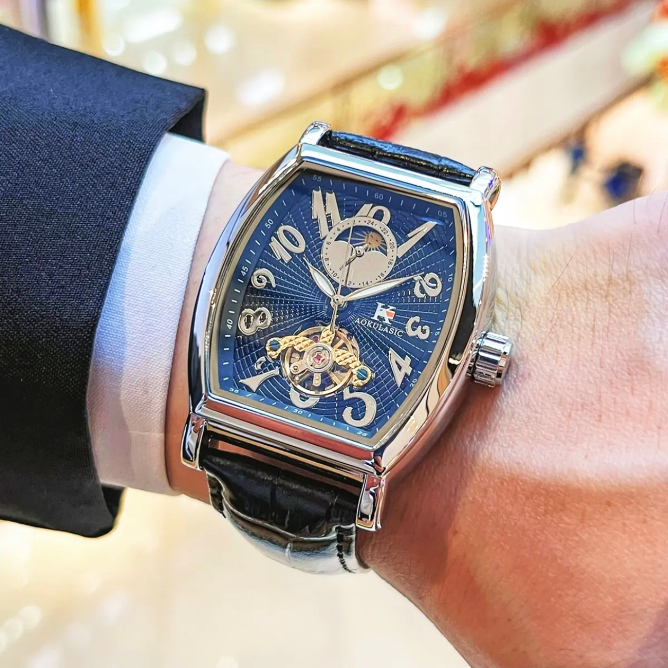 Luxury Business Barrel-Shaped  - Luxury Watch Europe avaliação e preço