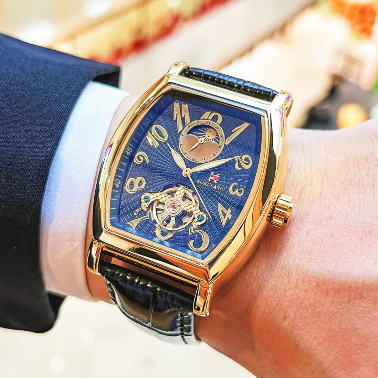 Luxury Business Barrel-Shaped  - Luxury Watch Europe avaliação e preço