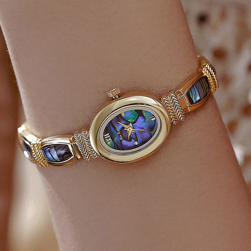Oval Dial Women Bracelet Watch - Luxury Watch Unique avaliação e preço