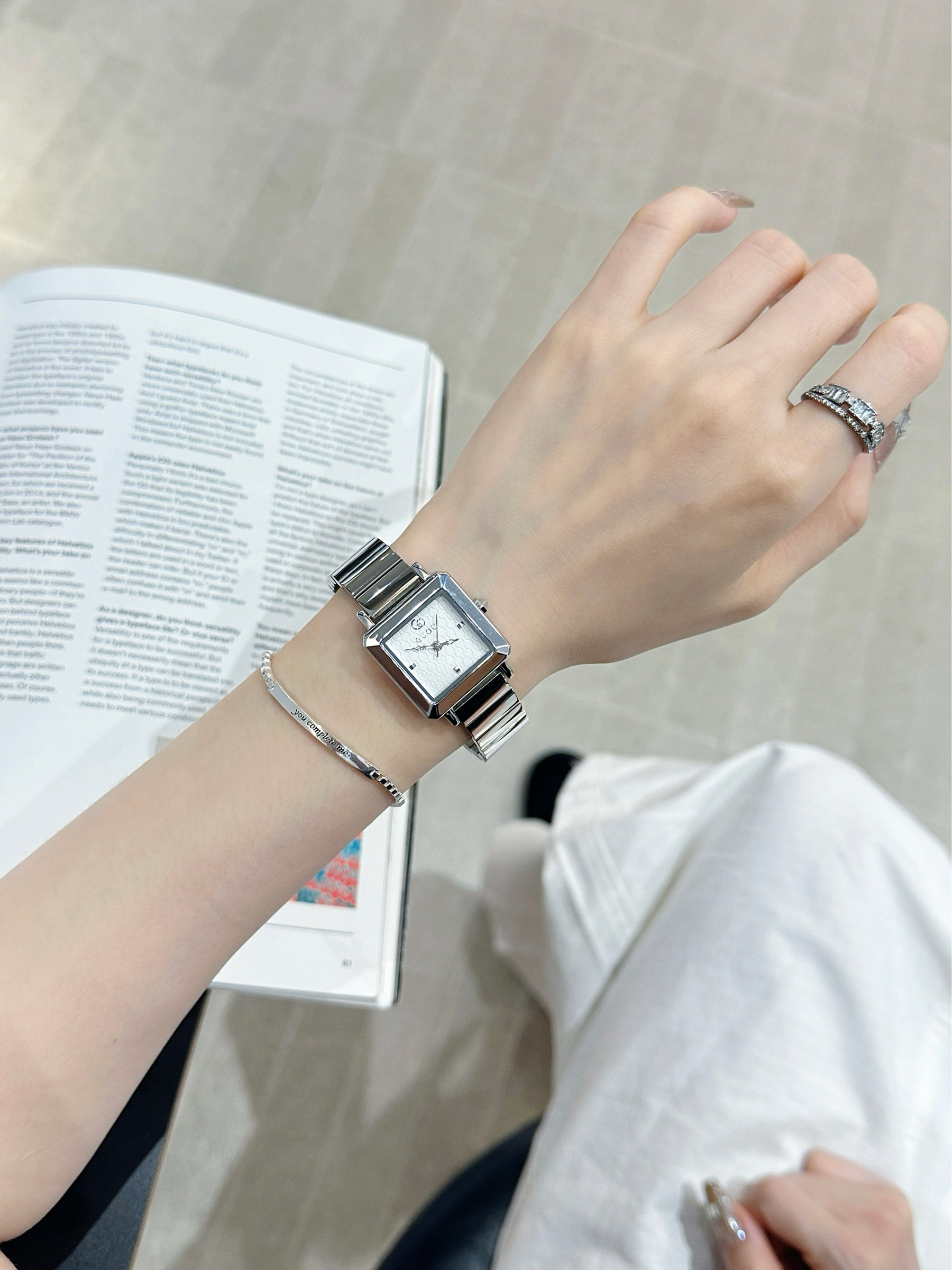 New Minimalist Square Watch Fo - Luxury Watch Unique avaliação e preço