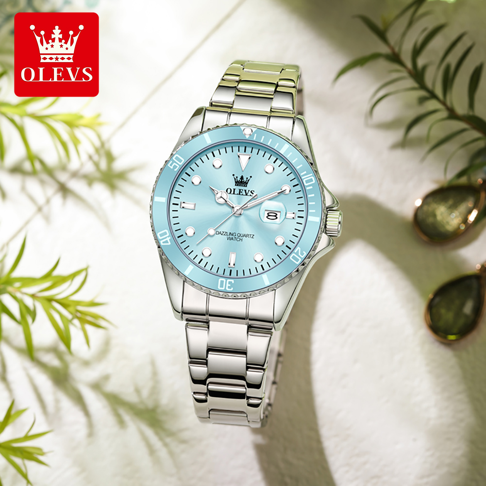 OLEVS Luxury Stainless Steel W - Lux Watch avaliação e preço