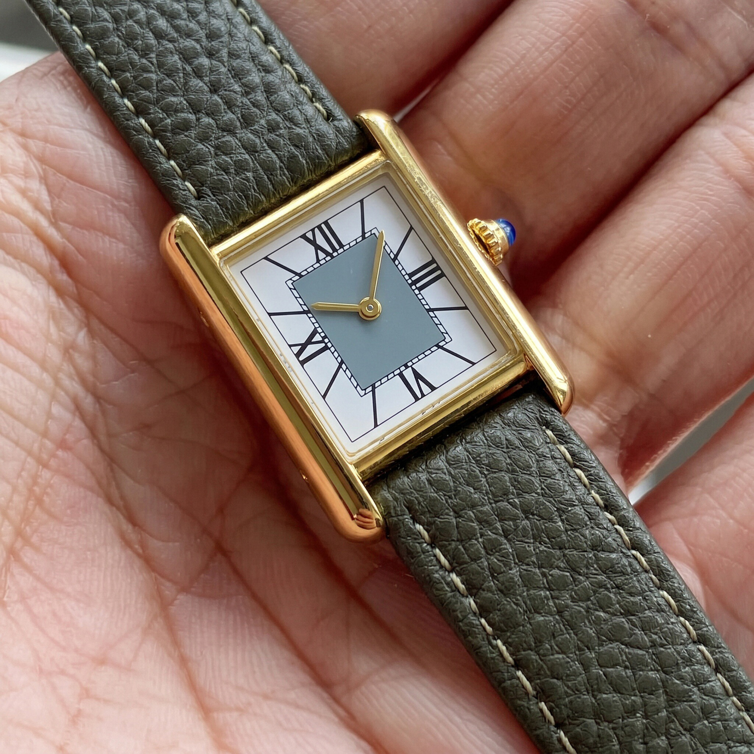 CILOA Luxury Minimalist Square - Luxury Watch With Green Dial avaliação e preço