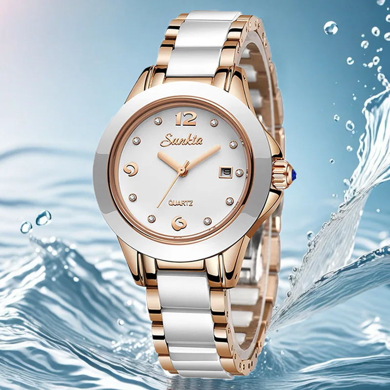 Sunkta Fashion Casual Quartz W - Luxury Watch avaliação e preço