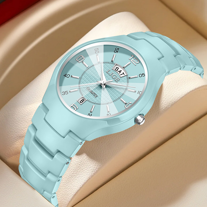 LIGE Luxury Elegant Quartz Wom - Luxury Watch avaliação e preço