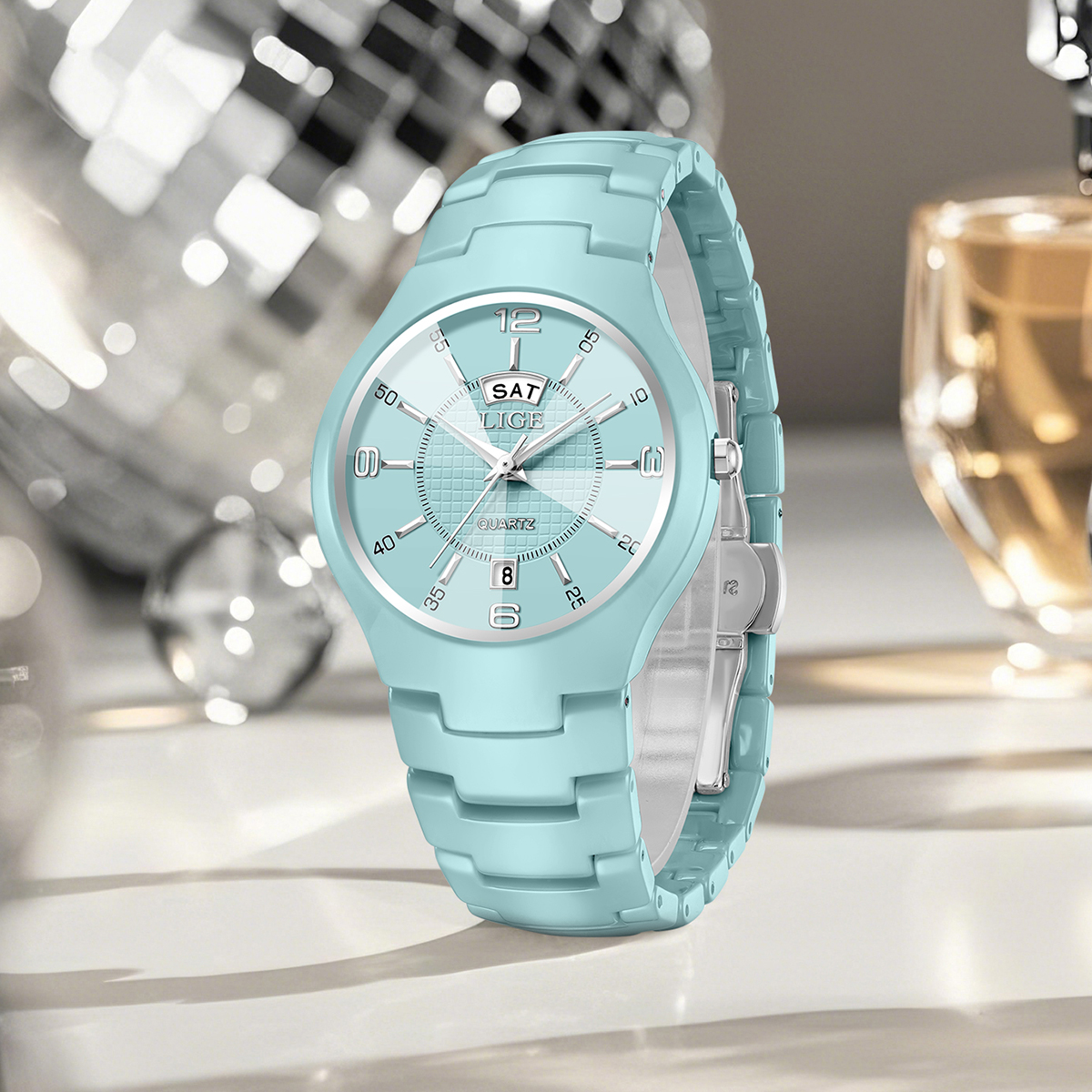 LIGE Luxury Elegant Quartz Wom - Luxury Watch avaliação e preço