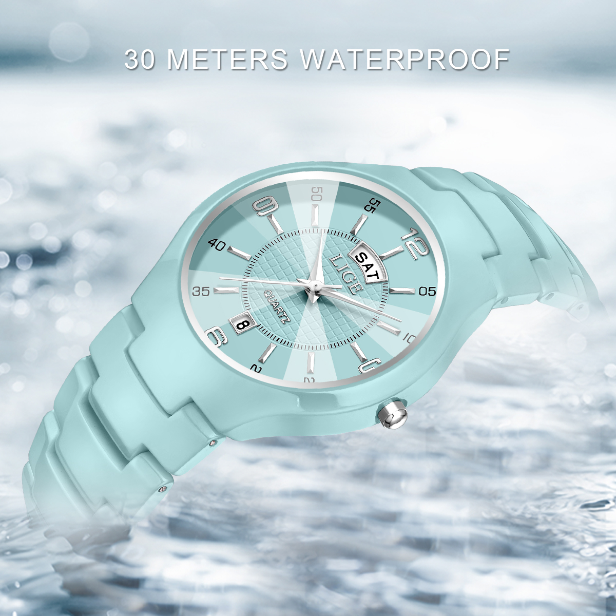LIGE Luxury Elegant Quartz Wom - Luxury Watch avaliação e preço