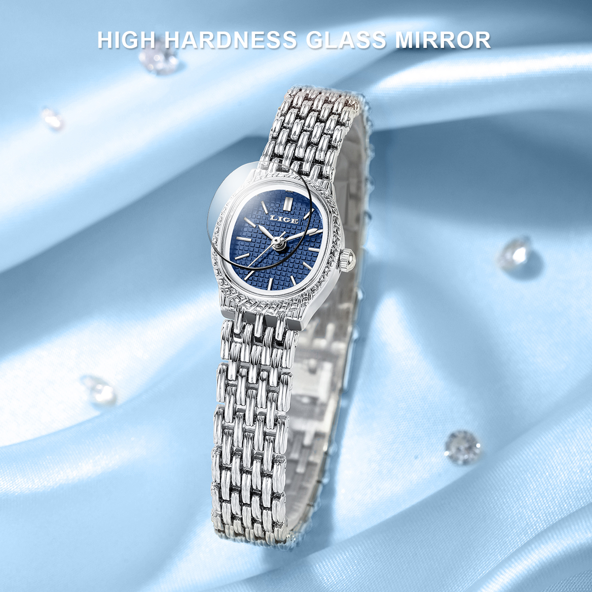 LIGE Fashion Luxury Quartz Wom - Luxury Watch avaliação e preço