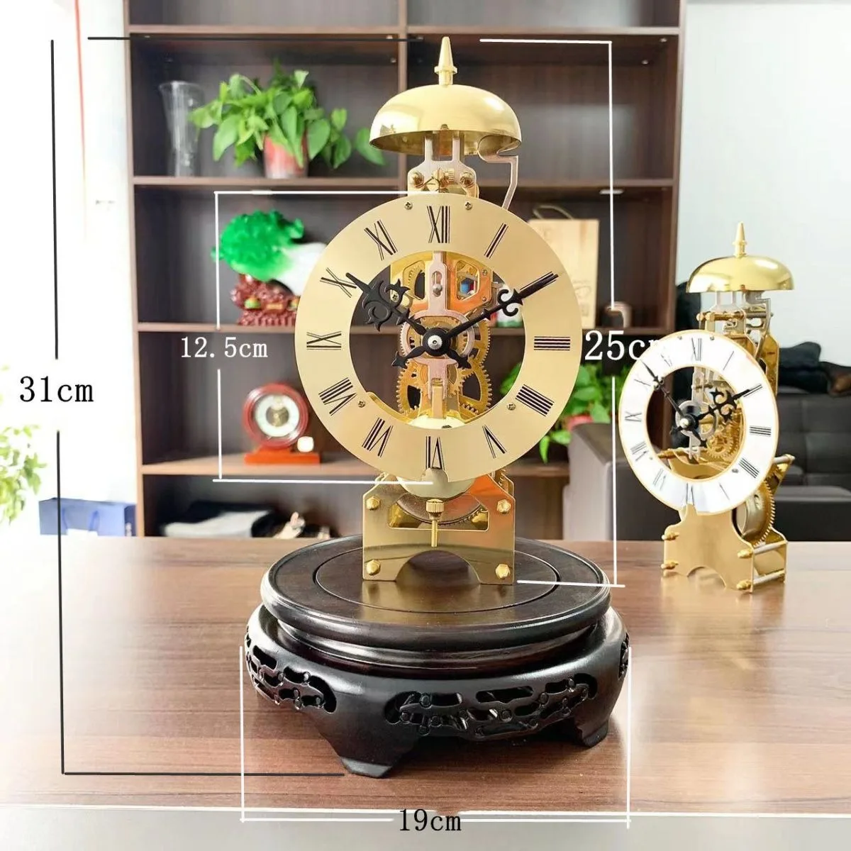 Mechanical Desk Clock Silent T - Luxury Watch Europe avaliação e preço