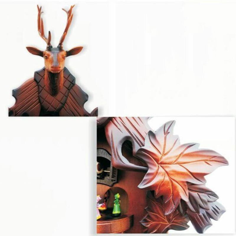 Cuckoo Wall Clock Solid Wood C - Luxury Watch Europe avaliação e preço