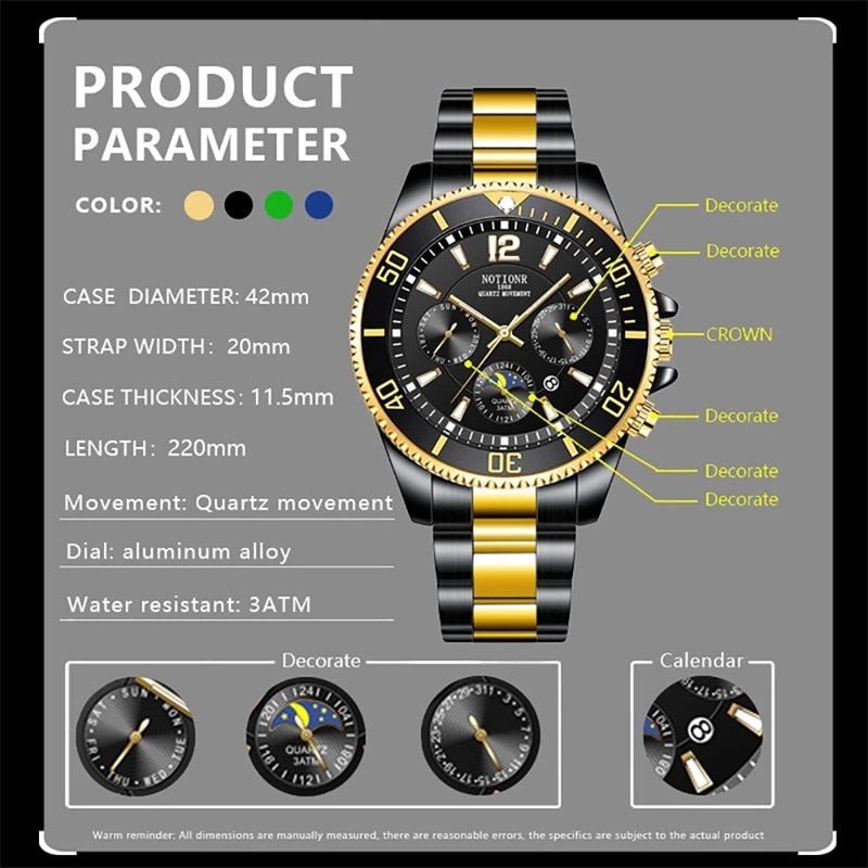 Fashion Mens Watches for Men S - Luxury Watch Store avaliação e preço