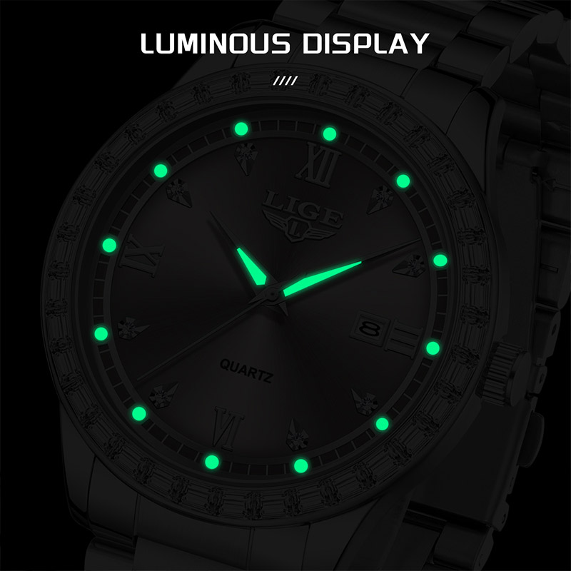 LIGE quartz wristwatch 2026 lu - Luxury Watch Market avaliação e preço