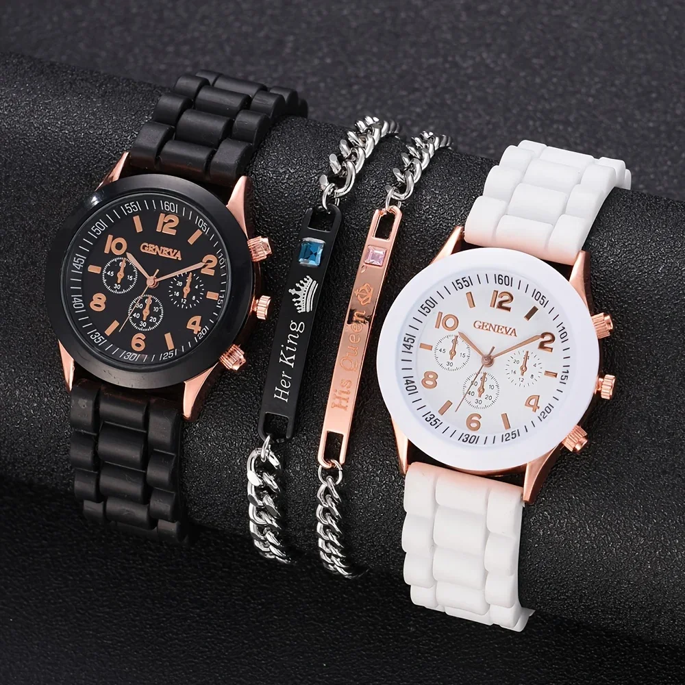 2Pcs Luxury Women's Watch Set  - Luxury Watch Market avaliação e preço