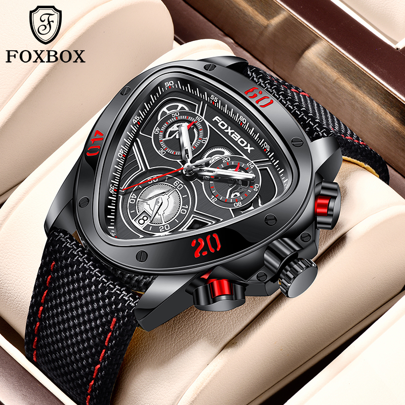 FOXBOX Fashion Men Watches Mil - Luxury Watch Unique avaliação e preço