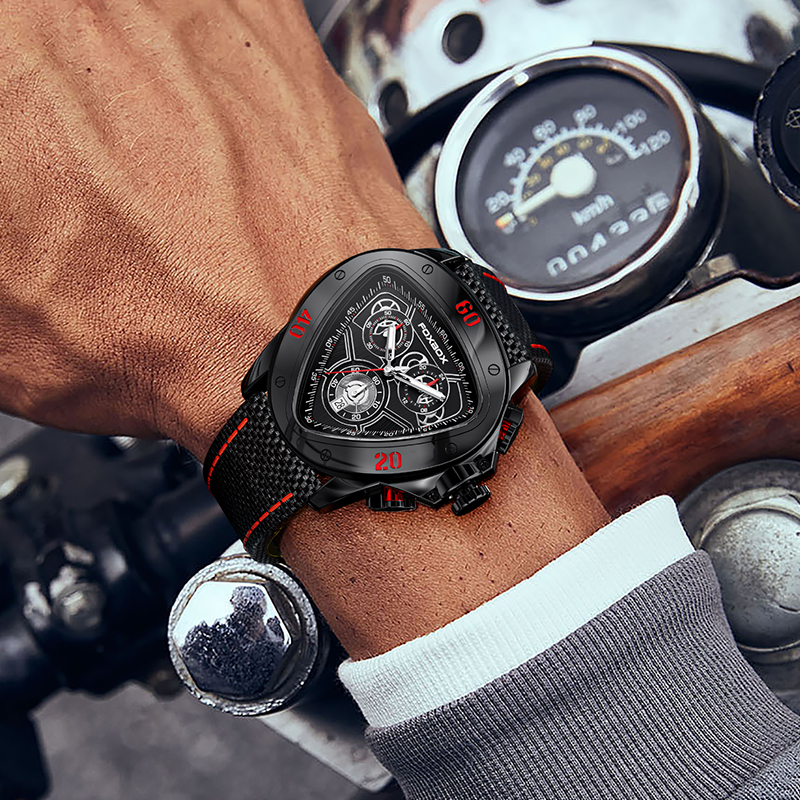 FOXBOX Fashion Men Watches Mil - Luxury Watch Unique avaliação e preço