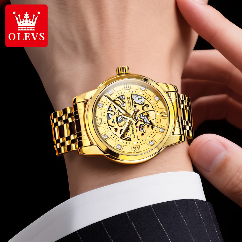 OLEVS 9901 Luxury Men Watch Hi - Luxury Watch Hd avaliação e preço