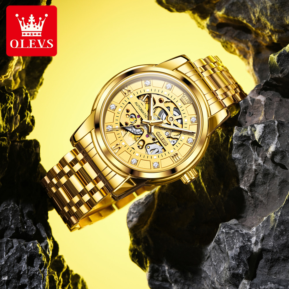 OLEVS 9901 Luxury Men Watch Hi - Luxury Watch Hd avaliação e preço
