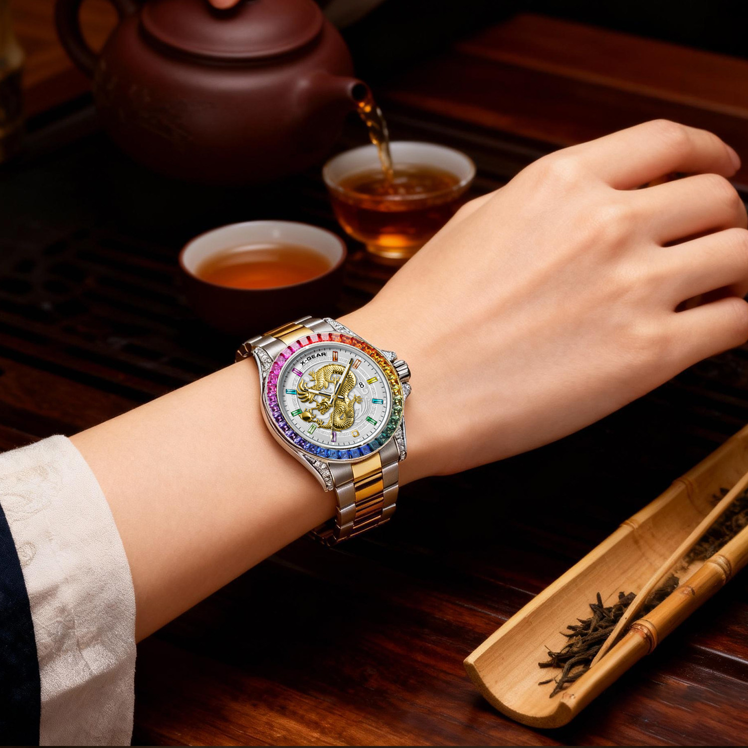 X-GEAR Real Dragon Dial Men's  - Luxury X I Watch avaliação e preço