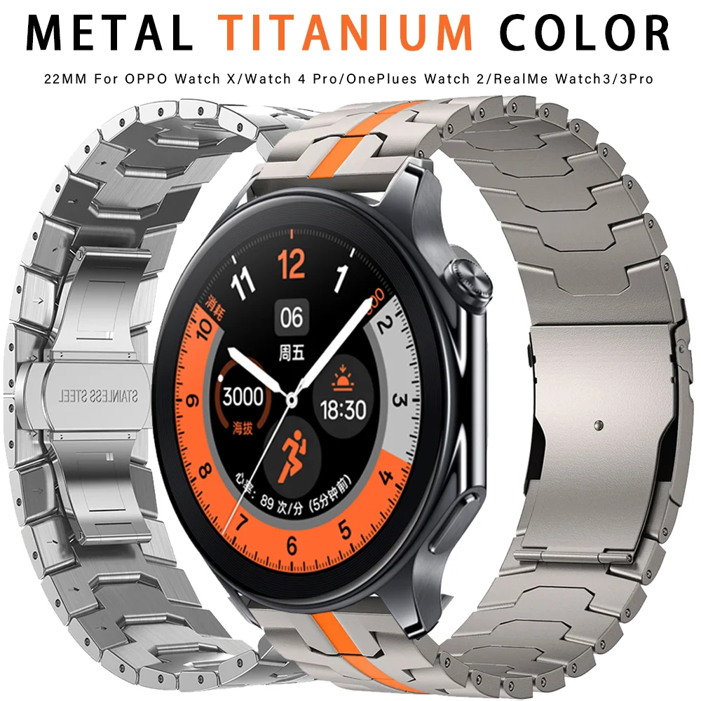22mm Luxury Stainless Steel St - Luxury X I Watch avaliação e preço