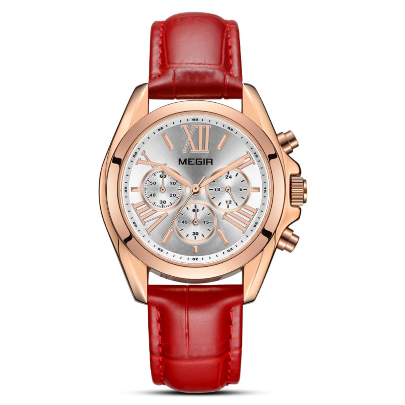MEGIR New Luxury Leather Watch - Luxury Watch avaliação e preço