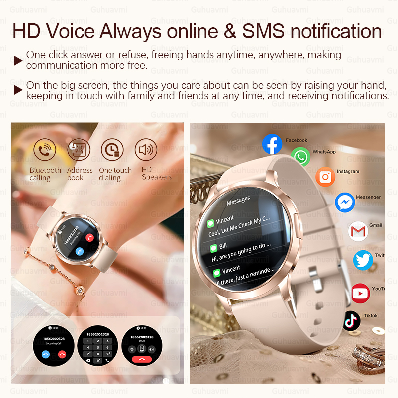 2025 New Bluetooth Call Smart  - Luxury Watch Hd avaliação e preço
