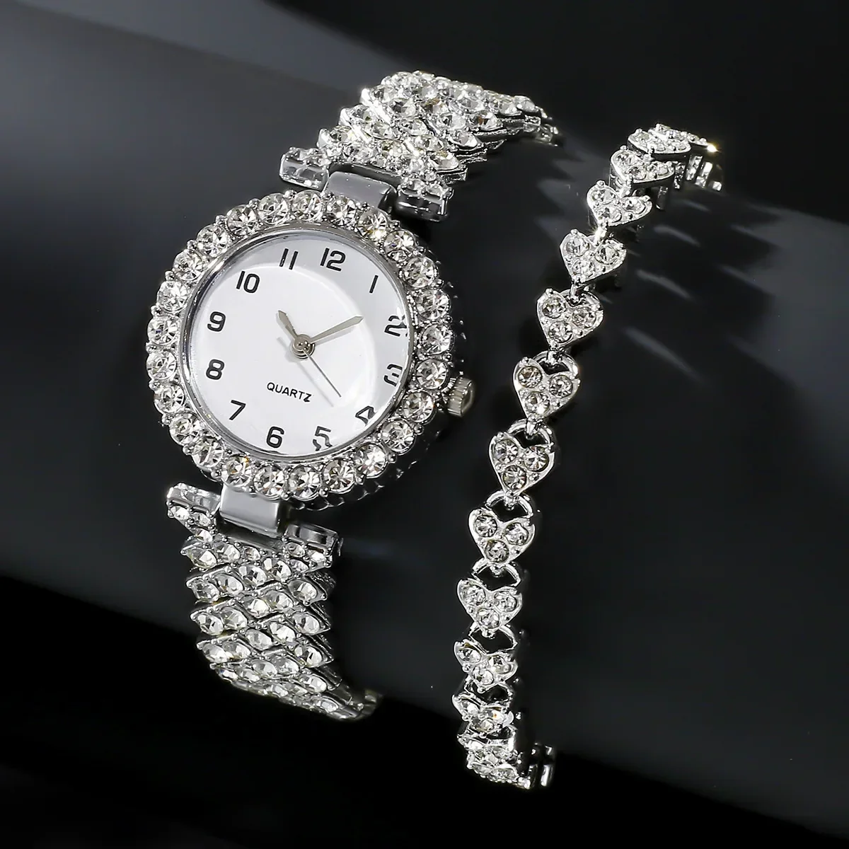 1pcs/2pcs Luxury Fashion Women - Lux Watch avaliação e preço