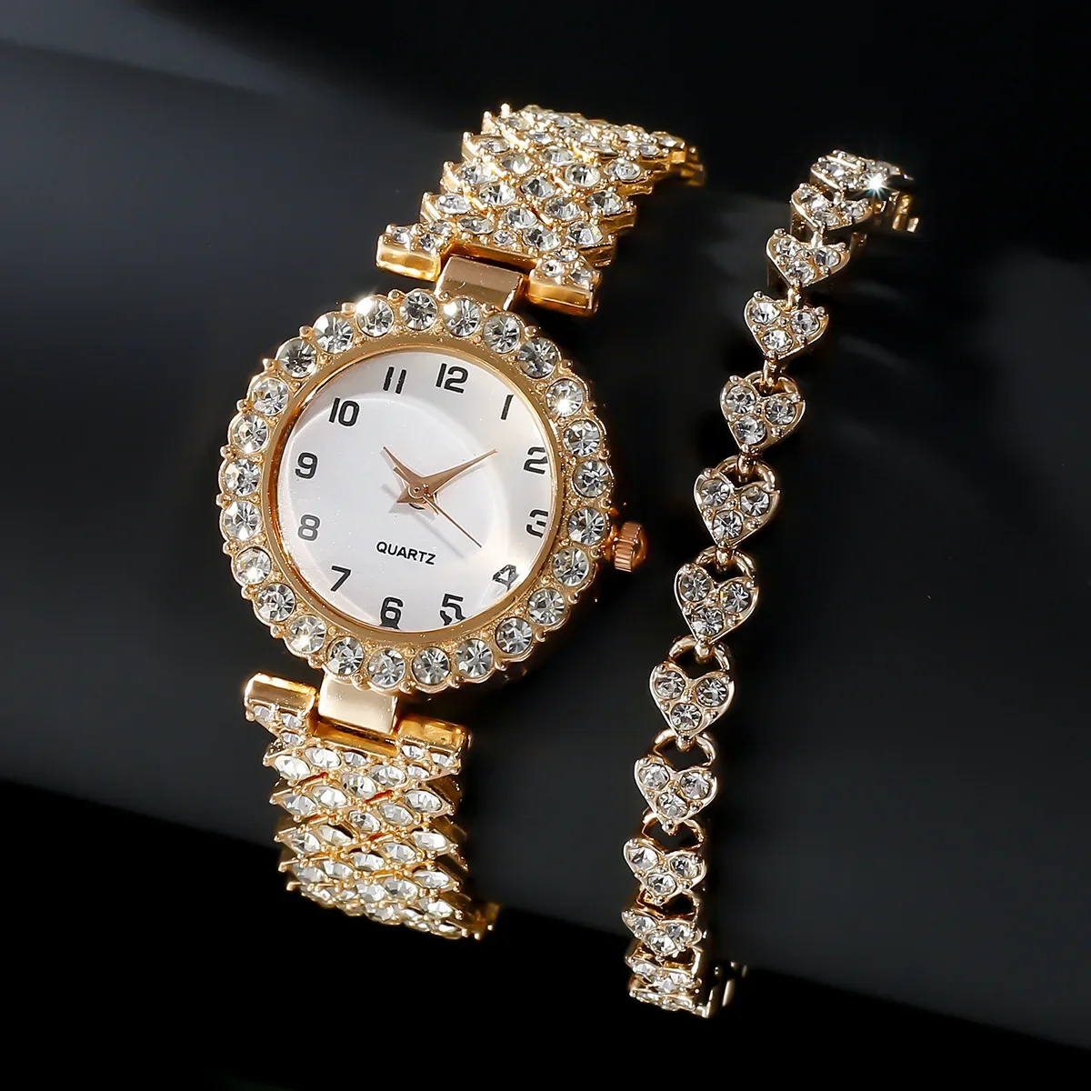 1pcs/2pcs Luxury Fashion Women - Lux Watch avaliação e preço
