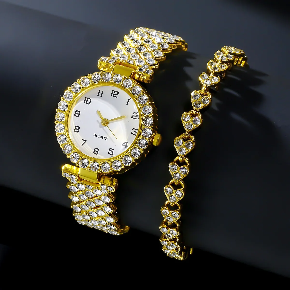1pcs/2pcs Luxury Fashion Women - Lux Watch avaliação e preço