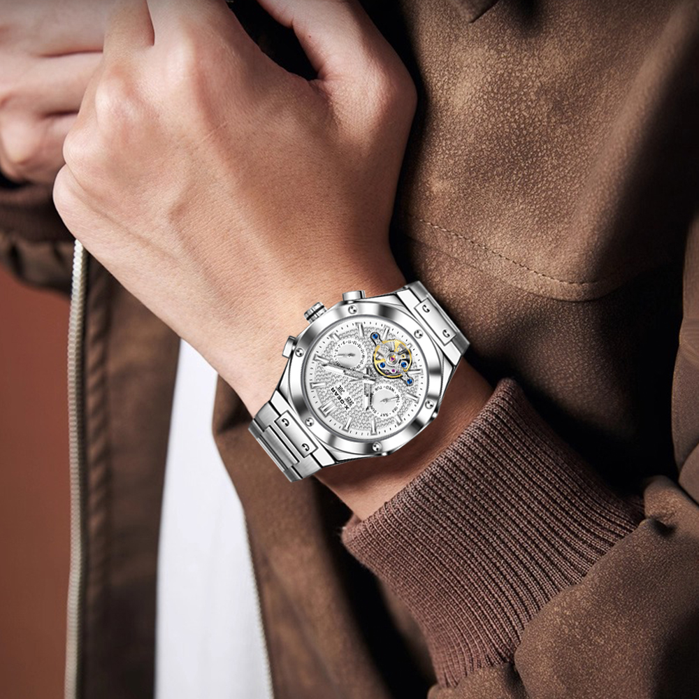 X-GEAR Men's Tourbillon Automa - Luxury X I Watch avaliação e preço
