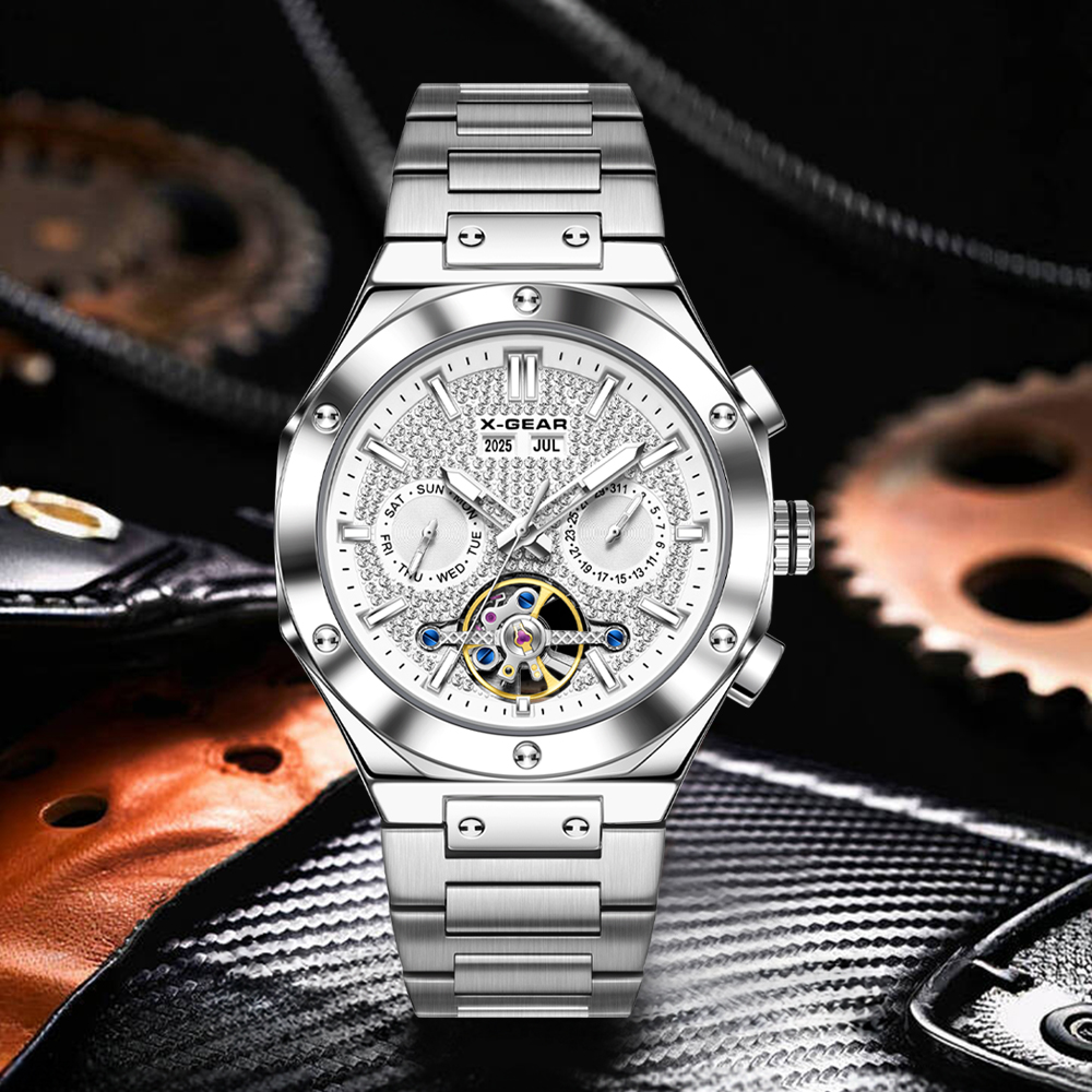 X-GEAR Men's Tourbillon Automa - Luxury X I Watch avaliação e preço