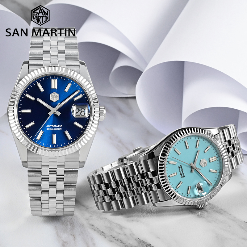 San Martin 36.5mm Men Dress Wa - Luxury X I Watch avaliação e preço