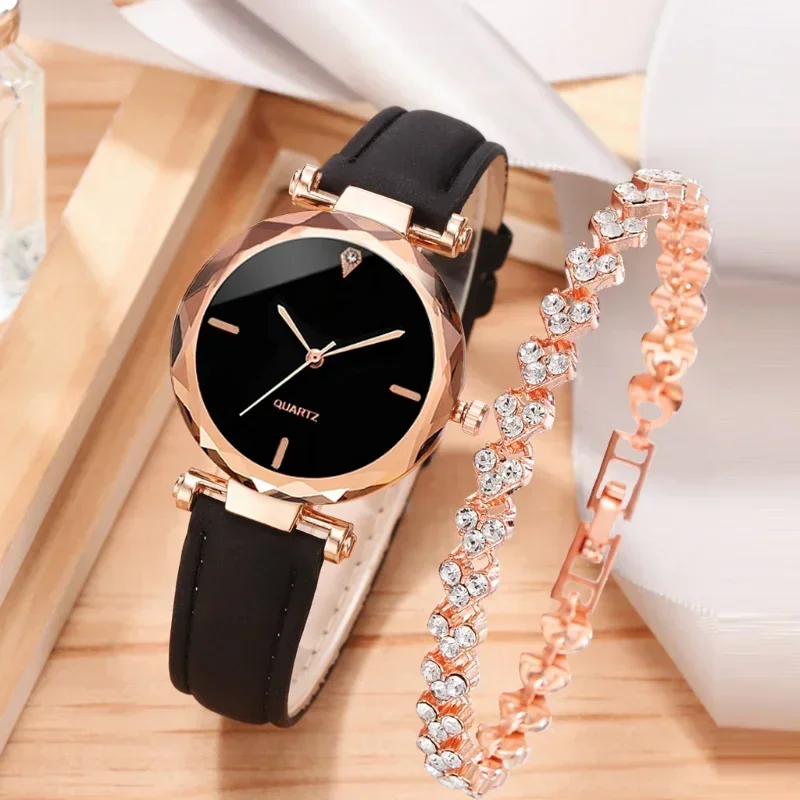 2PCS Set Luxury Watch Women Br - Lux Watch avaliação e preço