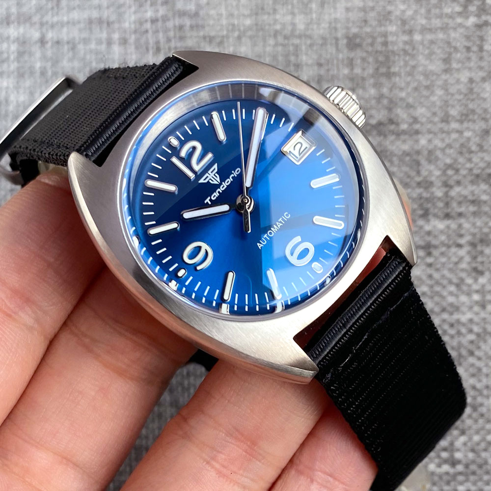 Tandorio NH35AA Dome Sapphire  - Luxury Watch With Green Dial avaliação e preço
