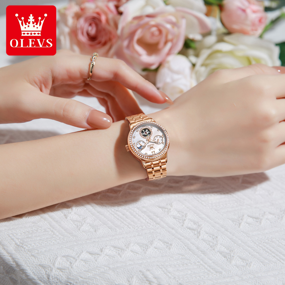 OLEVS Women's Watches Top Bran - Luxury Watch avaliação e preço