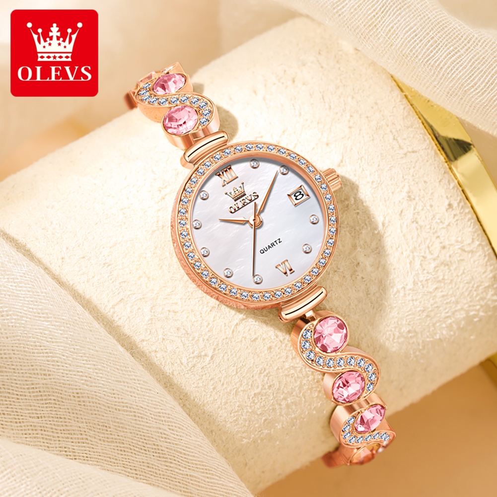 OLEVS 5633 Women Watch Dress E - Luxury Watch Hd avaliação e preço