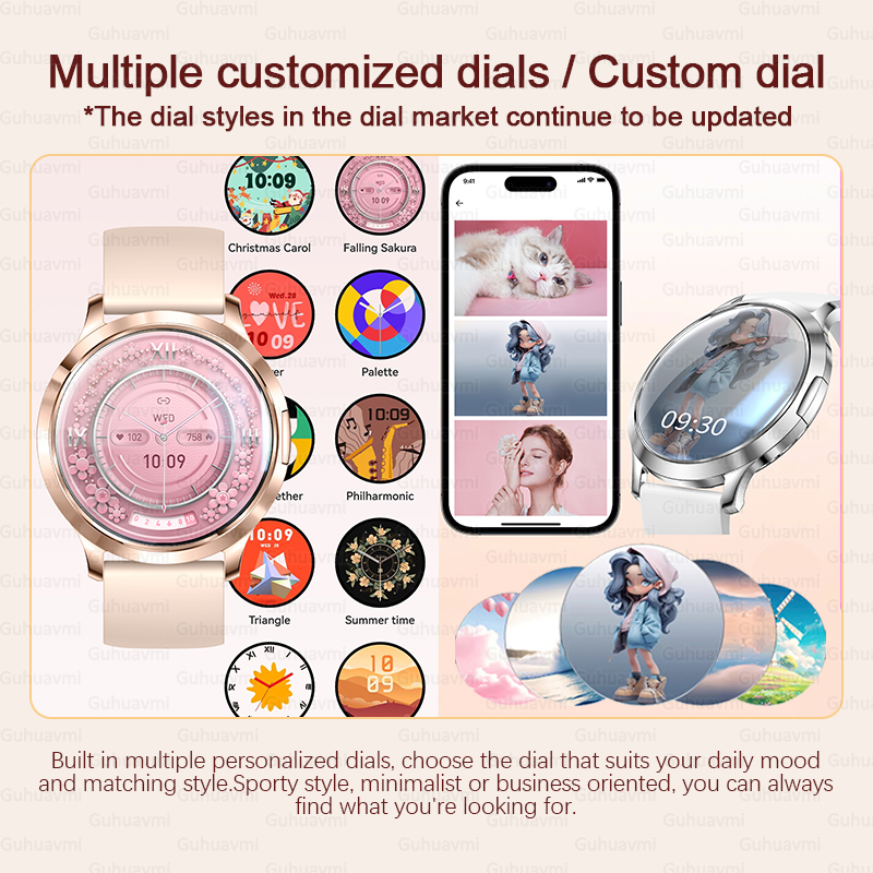 2025 New Smart Watch Women 1.3 - Luxury Watch Hd avaliação e preço