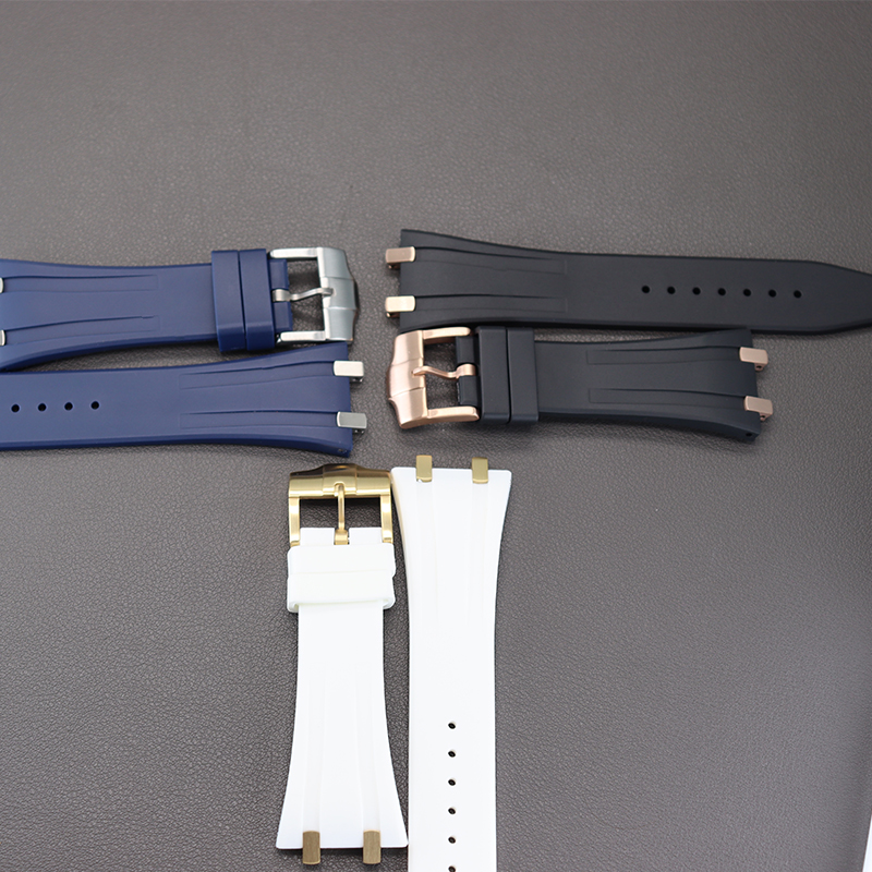 26.5mm Watchband Rubber Bracel - Luxury Watch Store avaliação e preço