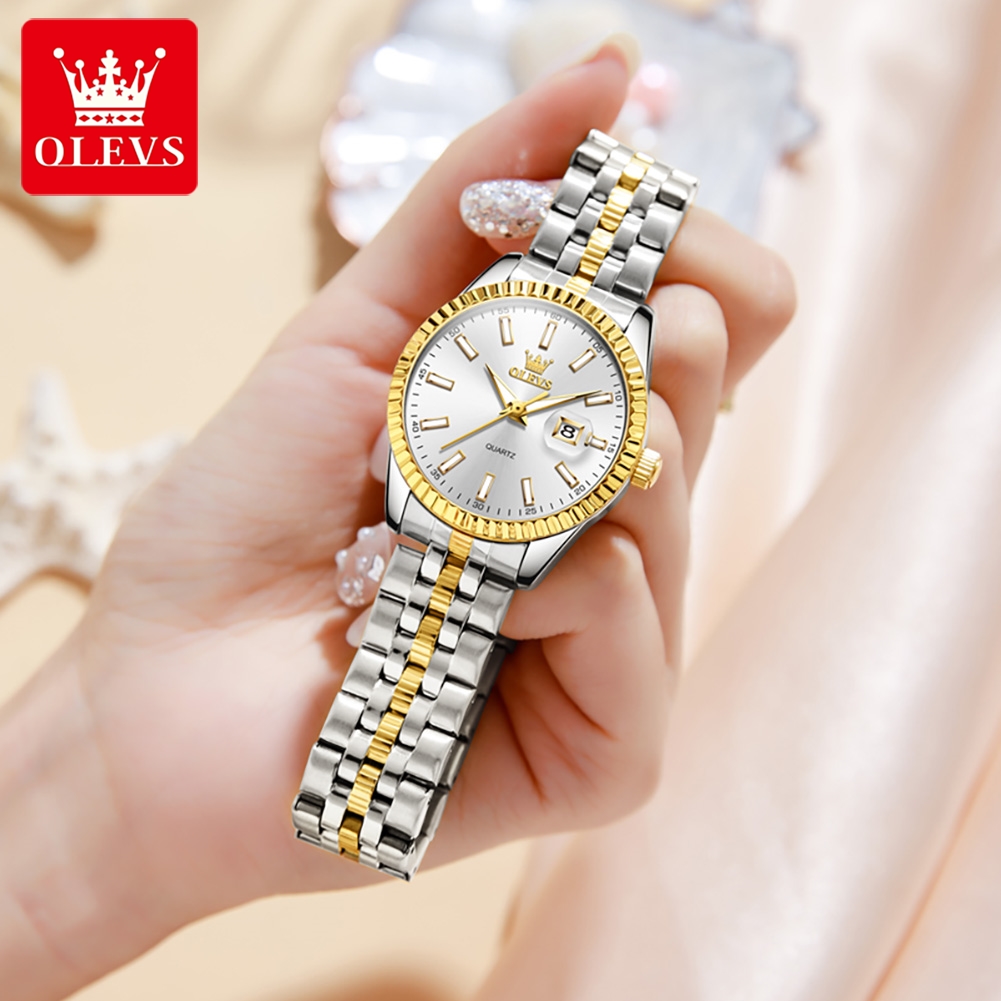 OLEVS 5593 Women Watch Luxury  - Luxury Watch Hd avaliação e preço