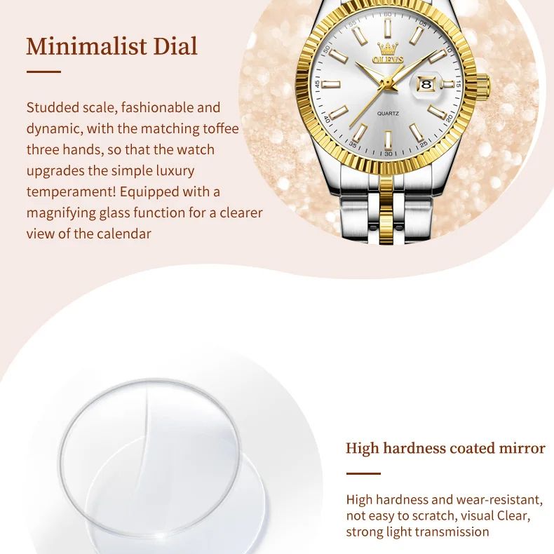 OLEVS 5593 Women Watch Luxury  - Luxury Watch Hd avaliação e preço