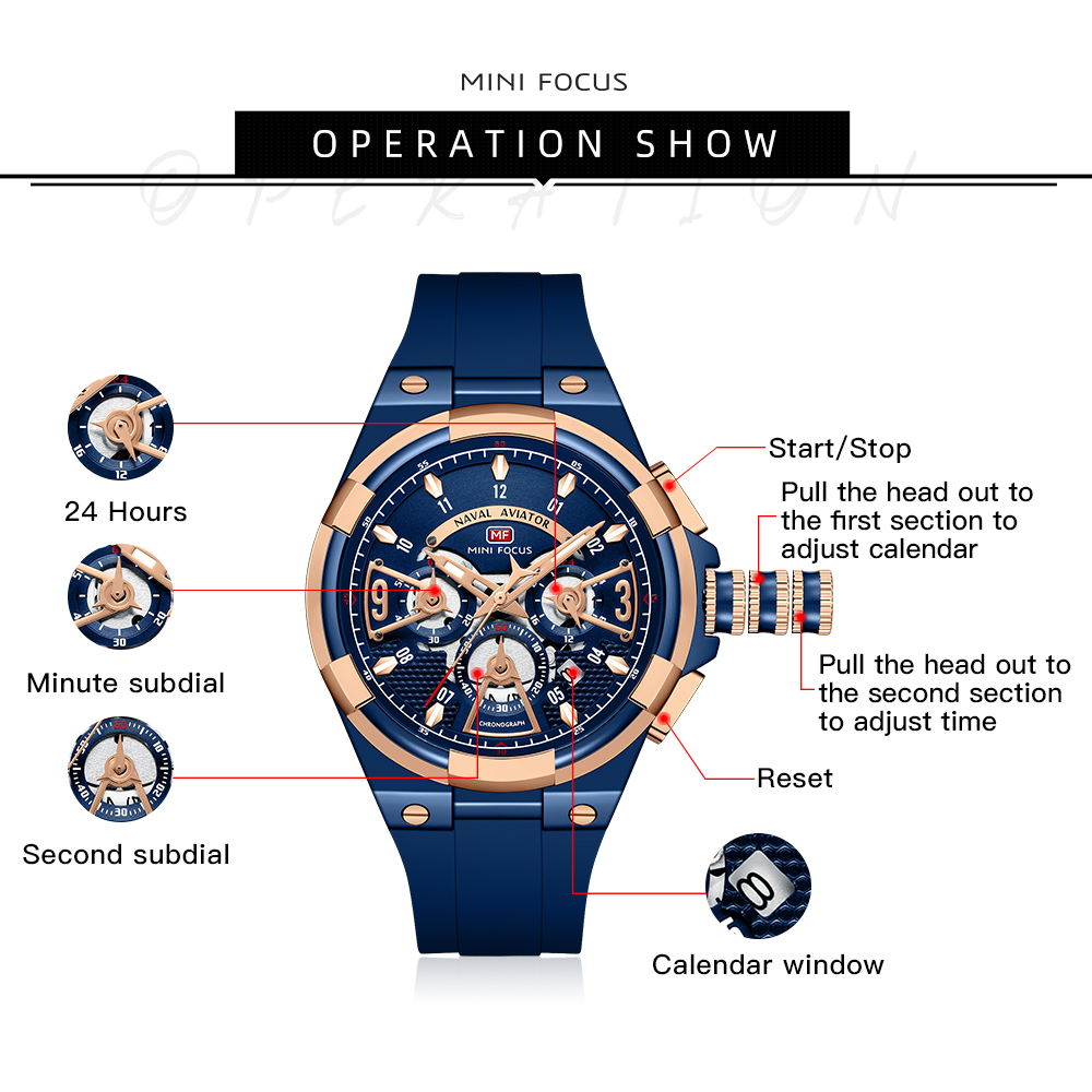 MINI FOCUS Mens Watches Brand  - Luxury Watch Manufacturers avaliação e preço