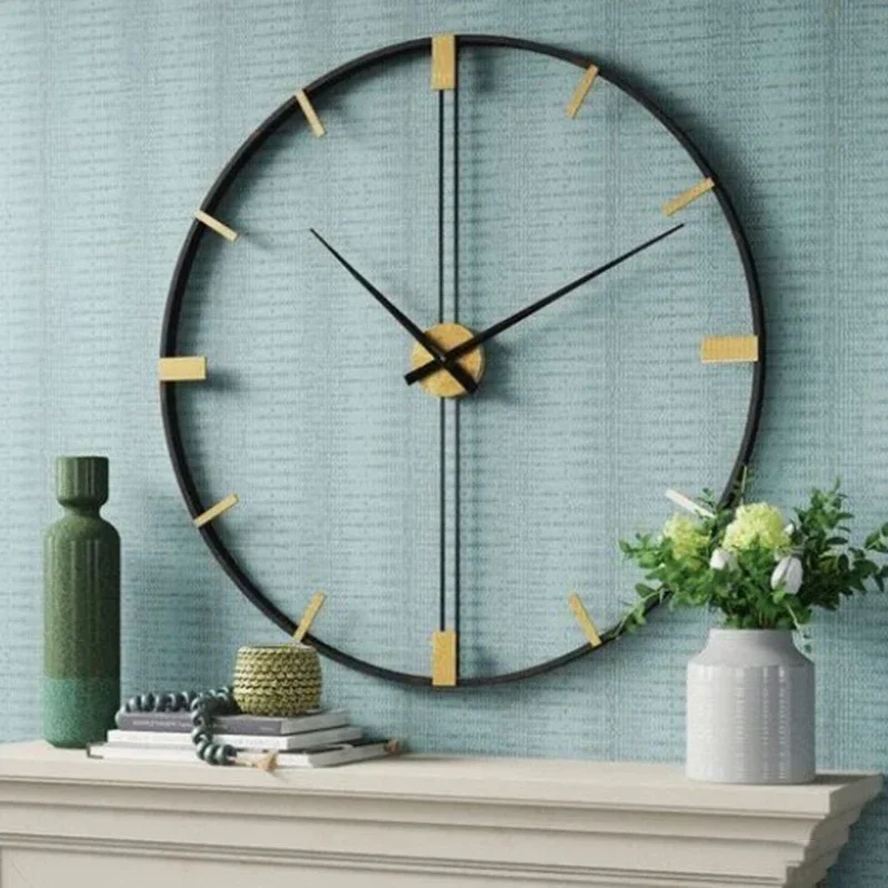 Nordic Wall Clocks Metal Wall  - Luxury Watch Europe avaliação e preço