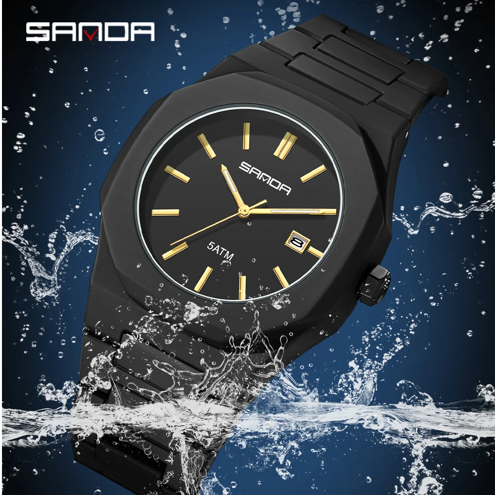 2025 SANDA Fashion Men's and W - Luxury Watch Unique avaliação e preço