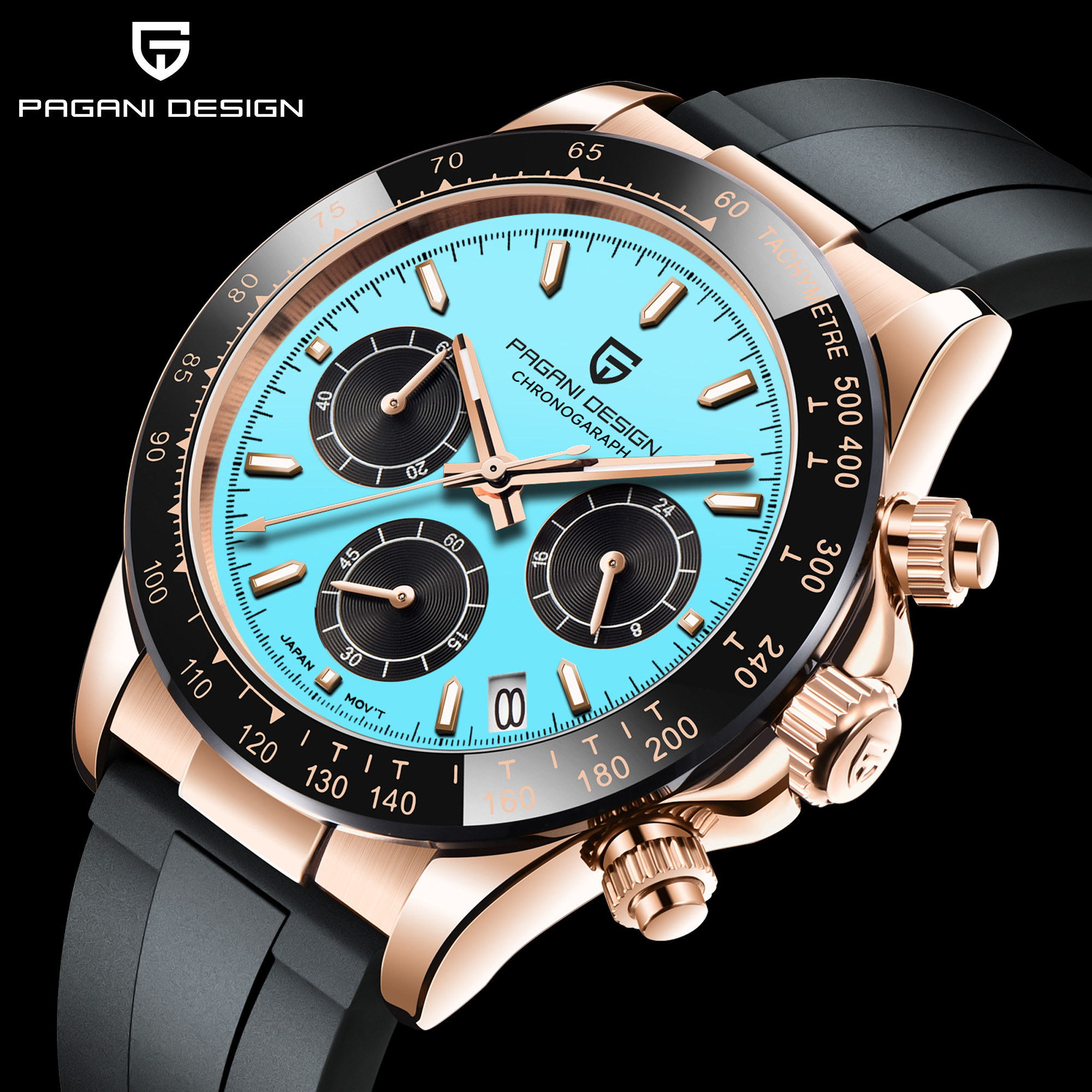 PAGANI DESIGN Mens Stop Watch  - Luxury Watch In Japan avaliação e preço