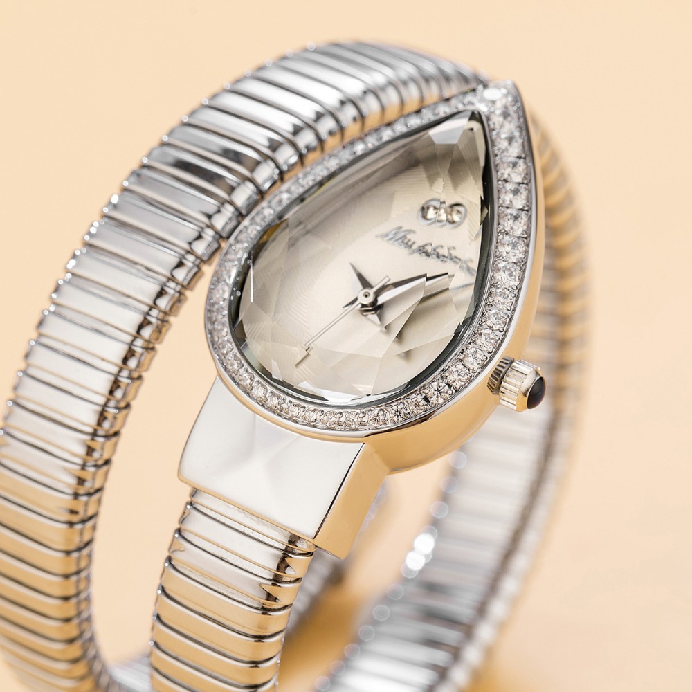 MISSFOX Snake Shape Diamond Wa - Luxury Watch Unique avaliação e preço