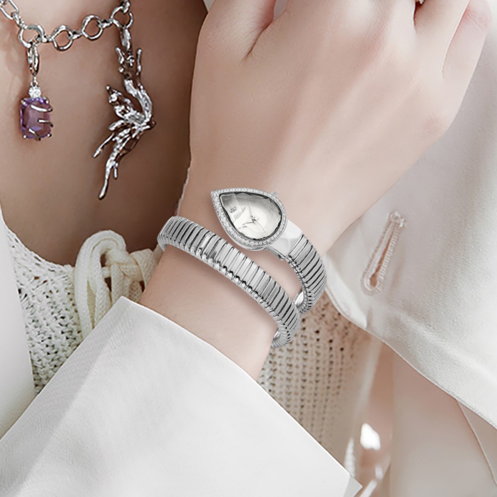 MISSFOX Snake Shape Diamond Wa - Luxury Watch Unique avaliação e preço