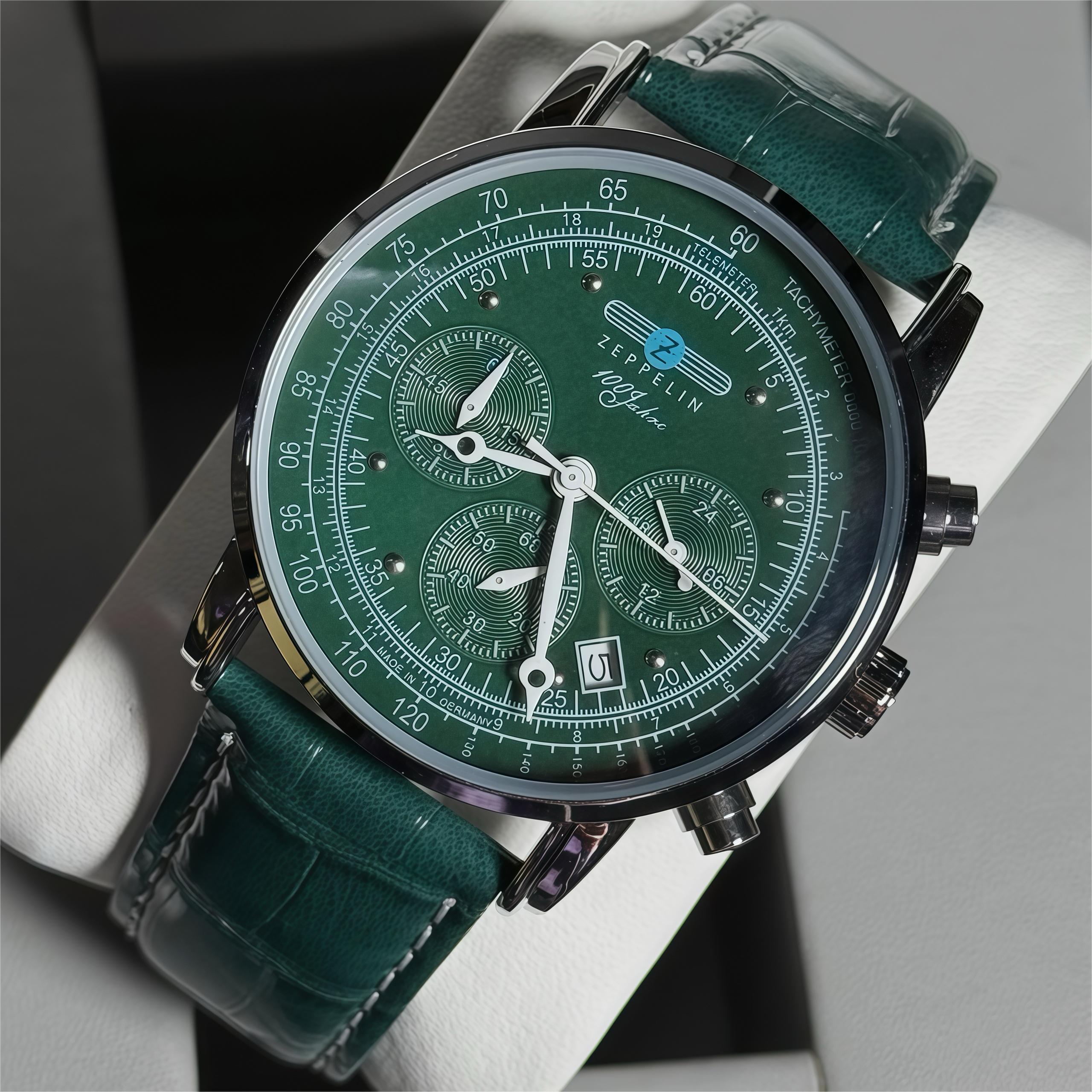 2026 Fashion New Retro Busines - Luxury Watch With Green Dial avaliação e preço