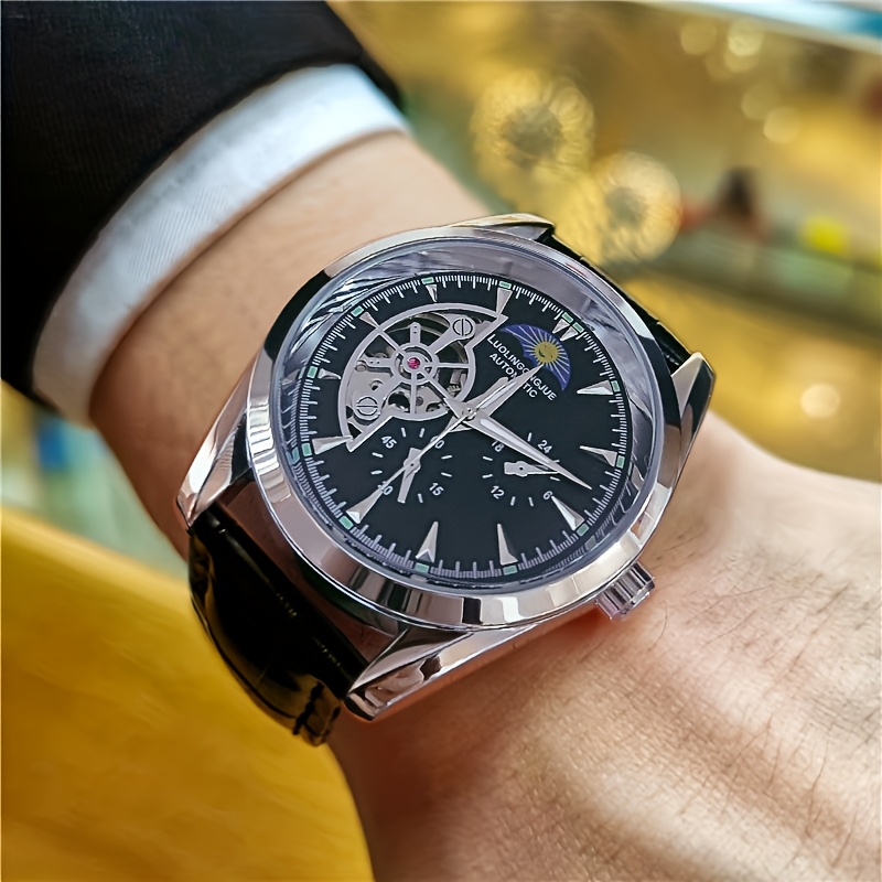 High-End Luxury Business Men's - Luxury Watch Name Brands avaliação e preço