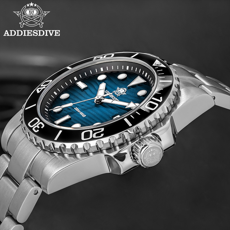 ADDIESDIVE Men's 2115 Quartz W - Luxury Watch With Green Dial avaliação e preço